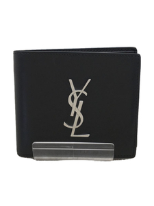 YVES SAINT LAURENT◆2つ折り財布/レザー/メンズ/453276