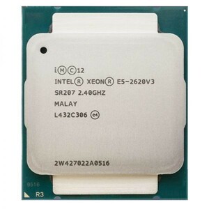 2個セット Intel Xeon E5-2620 v3 SR207 6C 2.4GHz 15MB 85W LGA2011-3 DDR4-1866