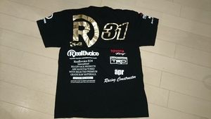 リアルビーボイス 限定 apr トヨタ TRD Tシャツ L 黒金 未使用 TOYOTA