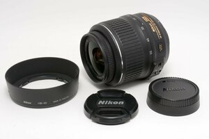 【概ね美品】 Nikon AF-S DX NIKKOR 18-55mm f/3.5-5.6G VR ニコン DX 標準ズームレンズ #4560
