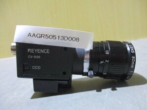 中古 KEYENCE CV-020 CCD CAMERA カメラ(AAGR50513D008)