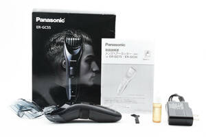 ★【開封 未使用品】 Panasonic ヘアカッター ER-GC55-K 黒 ★バリカン ツーブロック対応 2095988