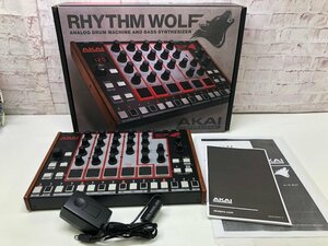 現状品 AKAI アカイ リズムマシン RHYTHM WOLF 240418SK440058