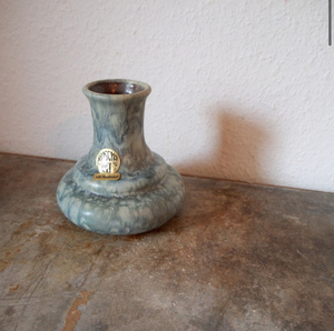 希少 ドイツ ヴィンテージ Ruscha Art Design Fat Lava ハンドメイド 花瓶 花器 古道具 店舗什器 フラワーベース 陶器 アート家具 オブジェ
