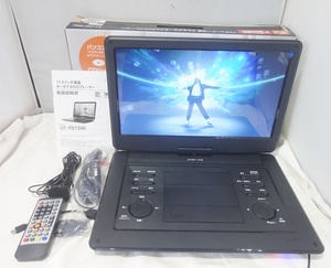 USED品☆ダイアモンドヘッド TVチューナー内蔵フルセグポータブルDVDプレーヤー OT-FD156K 15.6インチ 通電のみ確認☆