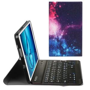 【送料無料】docomo dtab Compact d-01J/Huawei MediaPad M3 8.4用 TPUケース付き Bluetooth キーボード US配列 かな入力対応 宇宙銀河