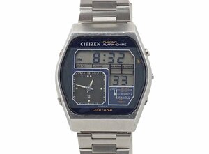 シチズン/CITIZEN メンズ/紳士用 DIGI-ANA/デジアナ クォーツ ALARM-CHIME アラームチャイム 41-9559 可動品・ジャンク