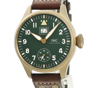 【3年保証】 IWC ビッグ パイロット ビッグデイト スピットファイア ミッション アコンプリッシュド IW510506 限定 手巻き メンズ 腕時計