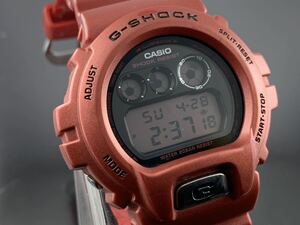 [A1306]1円～☆メンズ腕時計 CASIO カシオ Gショック キノコ メタリック DW-6900 動作品