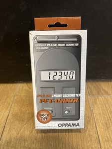 019■未使用品■OPPAMA 追浜工業 パルスエンジンタコメーター PET-1000R