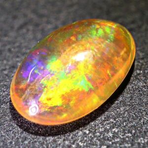 高品質&遊色抜群!!1.015ct 天然ファイアオパール メキシコ＜裸石 ルース ファイヤーオパール fire opal 宝石 jewelry 天然 natural＞