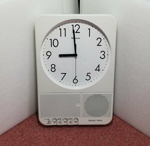 パナソニック オフィス時計 録音機能付ベルタイマー メロディウィーク TDW73 ジャンク品