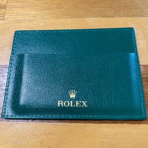 3770【希少必見】ロレックス カードケース Rolex