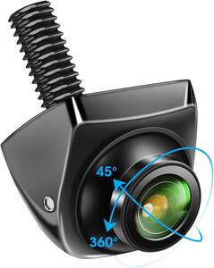 【360°角度調整可能】AHD 720Pバックカメラ3つの制御モード170°超広角車載用バックカメラ 最低照度0.1lux 超暗視