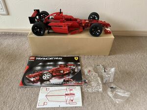 ☆レゴ フェラーリ LEGO FERRARI F1 RACER 1/10 レゴブロック　8386(デカール一部欠品あり)☆