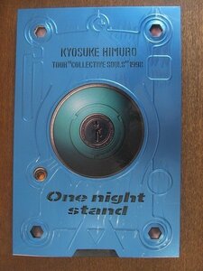 2208MK●コンサートパンフレット「氷室京介 KYOSUKE HIMURO TOUR ”COLLECTIVE SOULS” 1998 One night stand」ツアーパンフ