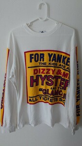 ヒステリックグラマー　HYSTERIC GLAMOUR　ロンT 長袖Tシャツ　白　ホワイト　サイズＳ　送料無料