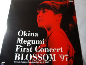 LD「奥菜恵 First Concert Blossom ’97 」 そんなの悲しいね、一番星を探して、他、 ＜レーザーディスク＞