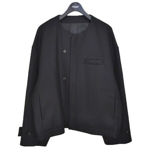 シュタイン Stein NO COLLAR MELTON JACKET ノーカラーメルトンジャケット 21AW ST．285 商品番号：8066000228570