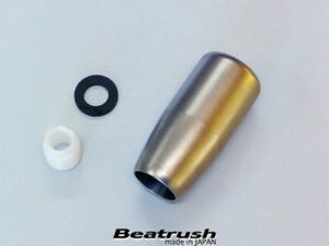 【LAILE/レイル】 Beatrush チタン・シフトノブ Type-EBR サンドブラスト仕上げ M12×1.25P φ34mm ×1.25P φ34mm [A91212TB-EBR]