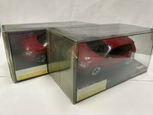 ★未開封未使用品★グロスコート!! 京商ミニッツレーサー Mini-z Racer MZX118R VolksWagen GOLF GTI Red ゴルフ オートスケール 赤 ２台