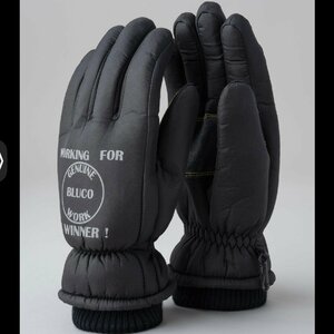 BLUCO ワークグローブ ブラック ブルコ 手袋 OL-1429 THINSULATE WORK GLOVE ブラック 黒色