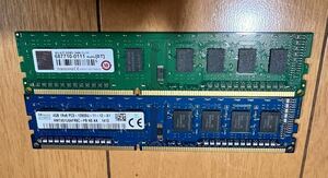 【デスクトップ用メモリ】PC3-12800U (DDR3-1600)　12Gセット（8G＋4G）