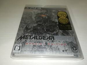 PS3 新品未開封 METAL GEAR RISING REVENGEANCE SPECIAL EDITION メタルギア ライジング リベンジェンス スペシャルエディション