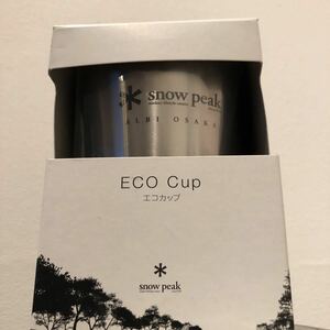 スノーピーク ALBi大阪　エコカップ　ECO　snow peak 新品未使用