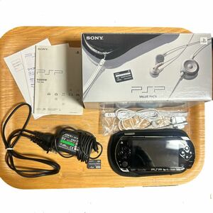 SONY ソニー PSP-1000K バリューパック ブラック　メモリースティック4GB付き 通電・動作確認済み