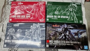 新品　HG　ゼータプラス　他　4体