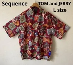 Sequence by BONE SOUL トムとジェリー アロハシャツ