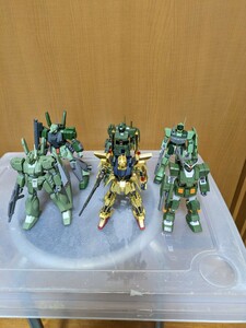 HG ジャンクセット　ジェガン　ジムスパルタン　ジムスナイパーK9 フルアーマーガンダム　デルタガンダム