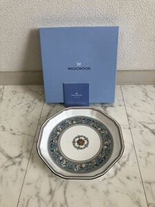 WEDGWOOD ウェッジウッド フロレンティーン ターコイズ　大皿 プレート 