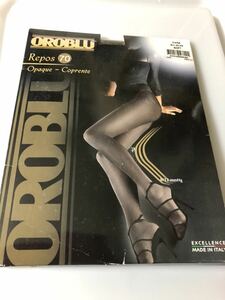 【送料無料】OROBLU repos 70 opaque-coprente M EU 40-42 soft panty stocking オロブル 70デニール タイツ