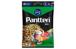 Fazer Pantteri ファッツェル パンテリ ミックス リコリス 1 袋 x 180g フィンランドのリコリスです