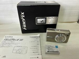 ★134 FUJIFILM FinePix F30コンパクトデジタルカメラ 箱あり 富士フィルム 