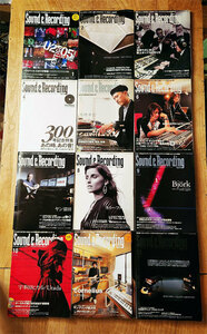 本　サウンド＆レコーディングマガジン Sound & Recording magazine　2006年 1-12月号 12冊セット 別冊 1冊 CD 3枚 DVD 1枚付 ディスク良好