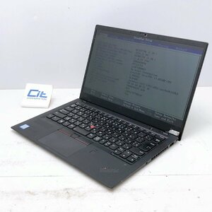 【月曜日13時台終了】Lenovo ThinkPad X1 Carbon Core i7 8550U 1.8GHz 16GB 14 ジャンク扱い ACアダプター欠品 H12425
