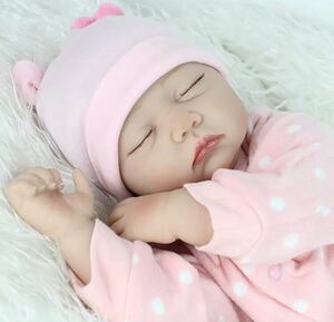 リボーンドール　赤ちゃん人形　リアル赤ちゃん　ベビー　　22インチ　52cm フルセット　かわいい眠り顔　幼児　本物思考製造