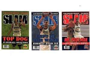 NBA 97-98 Score Board SLAM 　Tim Duncan ティム・ダンカン rookie RC ルーキーカード SD3種セット　新品ミント状態品