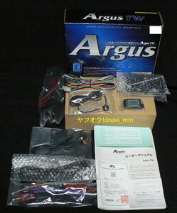 ユピテル アルゴス Argus TW 未使用 CAR SECURITY SYSTEM アンサーバックリモコン搭載モデル 盗難警報 セキュリティ アラーム Yupiteru