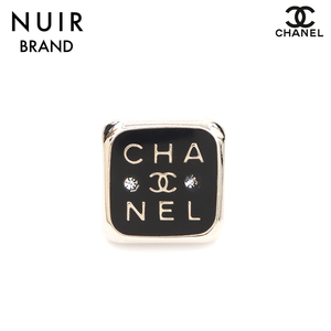 【先着50名限定クーポンを配布中!!】 シャネル CHANEL ブローチ ロゴ ココマーク ラインストーン ピン ブラック