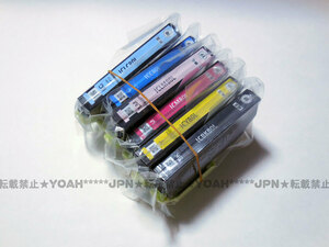 送料230円～ EPSON 純正 IC6CL80L 同等 6色セット 増量 ★ EP-707A EP-708A EP-807AB EP-808AB EP-808AR EP-907F EP-977A3 EP-982A3 