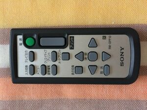 新品電池付属★送料無料★SONY★ソニー★純正★デジタルフォトプリンター★DPP-FP50用リモコン★RM-DPP10★中古★動作品★その１