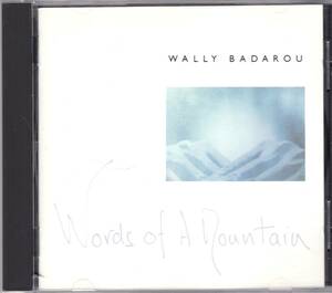 ☆WALLY BADAROU(ウォリー・バダロウ)/Words Of A Mountain◆89年リリースのアンビエント＆元祖バレアリックの超大名盤◇廃盤＆レア★