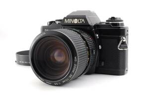 動作品 ミノルタ MINOLTA X-500 レンズ MD ZOOM 35-70mm f3.5 MF 一眼レフ フィルムカメラ フード付 管K6771