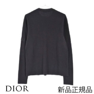 新品未使用 ディオール DIOR ミラノ ウールセーター Lサイズ ブラック ニット 長袖 正規品 メンズ ブランド