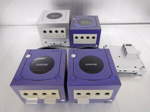 任天堂 ゲームキューブ 本体のみ 動作未確認 ジャンク品 4台 ゲームボーイプレーヤー 2台