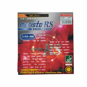 1254515-nittaku/モリストRS ソフト レッド 卓球ラバー/F